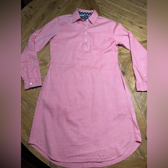 Mountain Khakis Jackson Hole Wyoming cotton shirt dress w/belt - medium - Picture 3 of 15